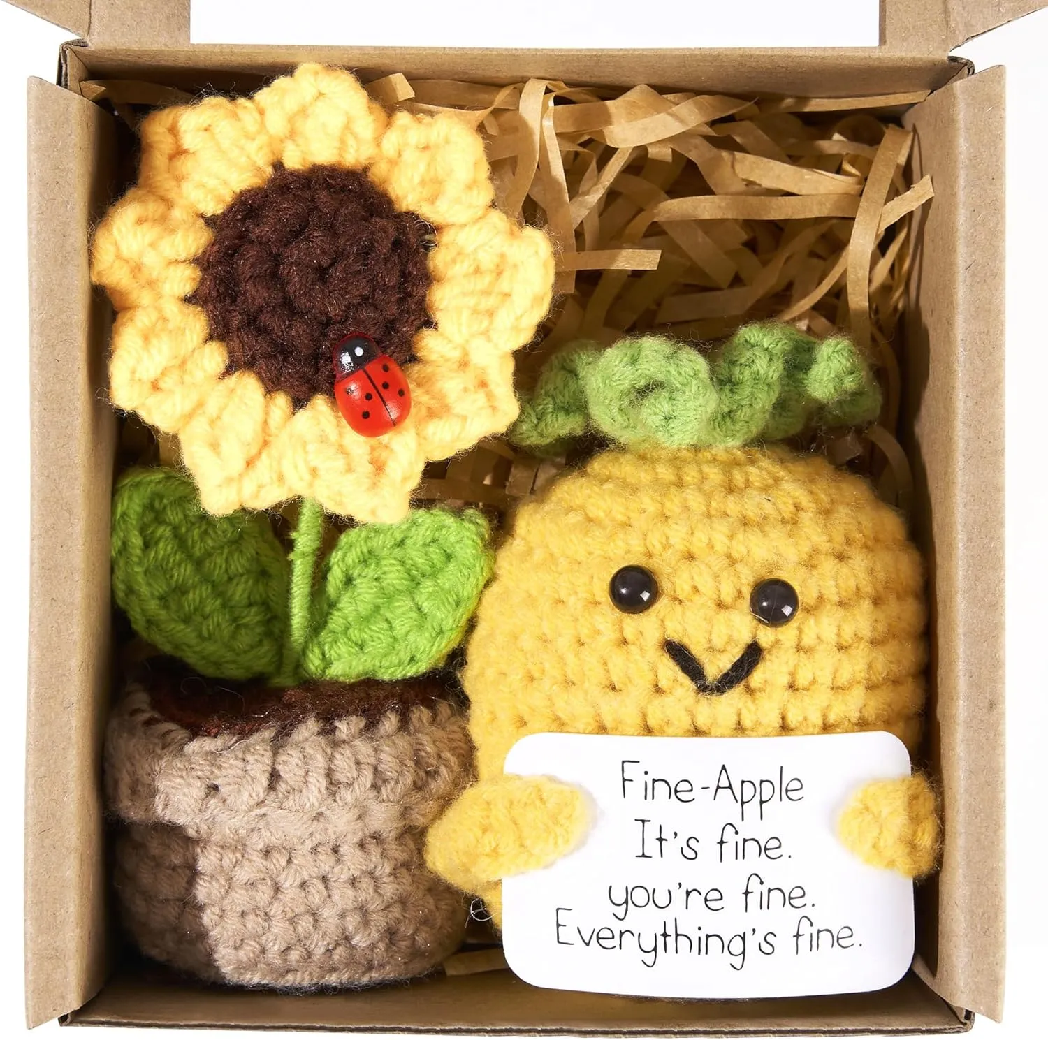 Handmade crochet gift boxes by Teddy Bow