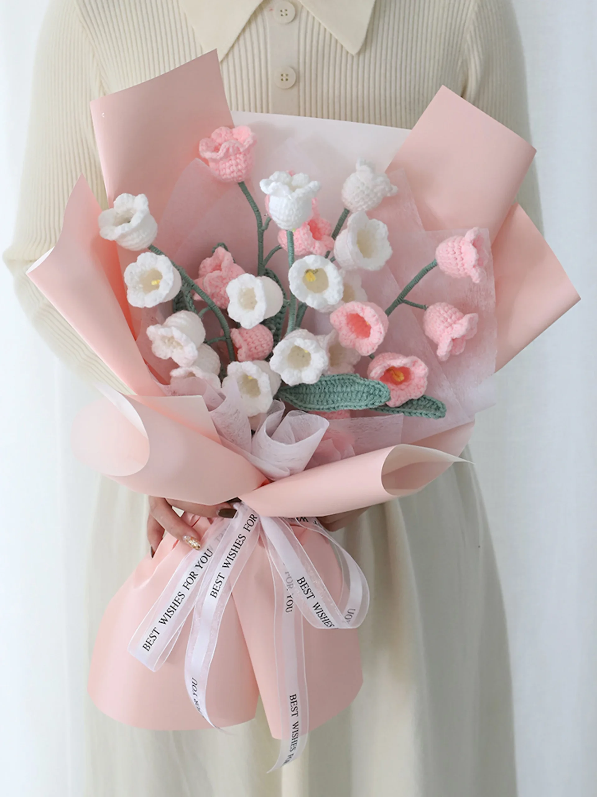 Premium crochet bridal bouquet by Teddy Bow